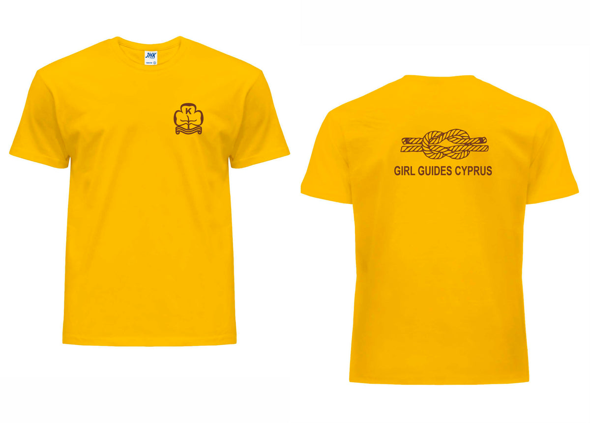 Κίτρινo Οδηγικό T-Shirt